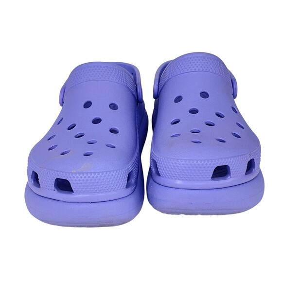 Crocs Mega Crush Clogs Platform Slip On Shoes Purple Womens 8 Comfort Retro - Picture 4 of 12